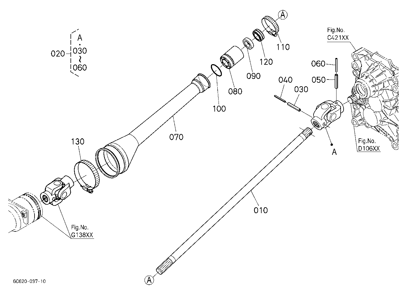 Front Wheel Drive Shaft (Rear)