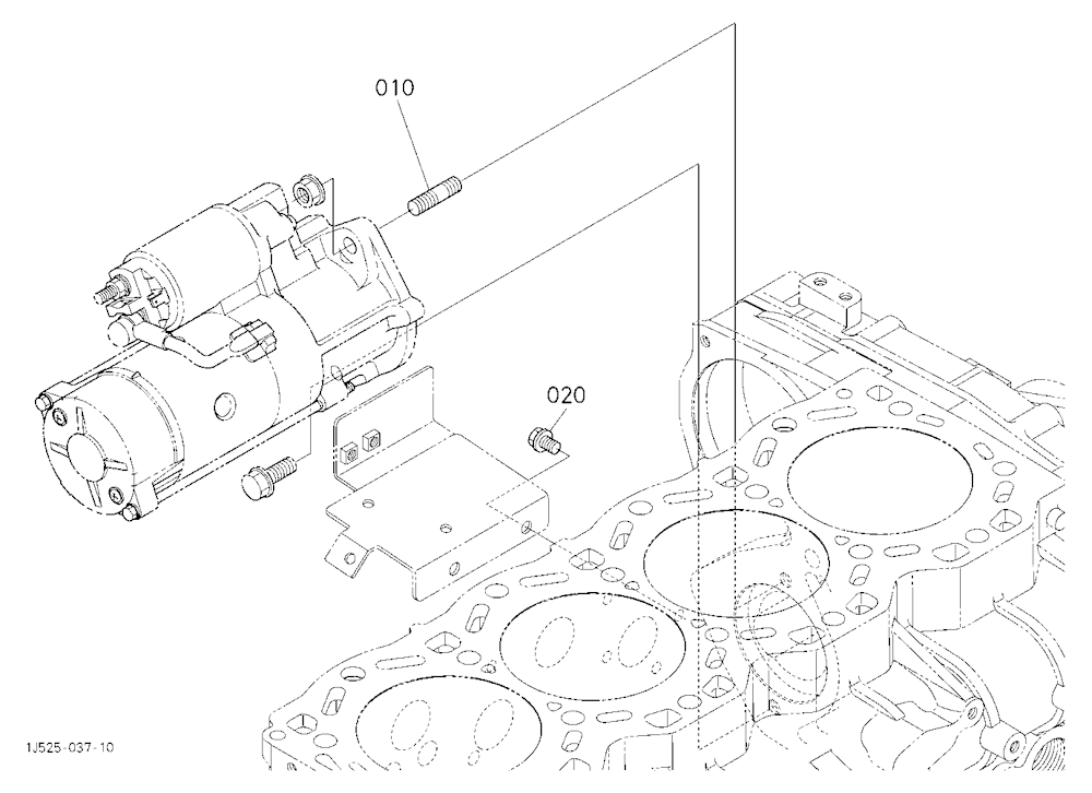 Engine Electrical Mounting Parts