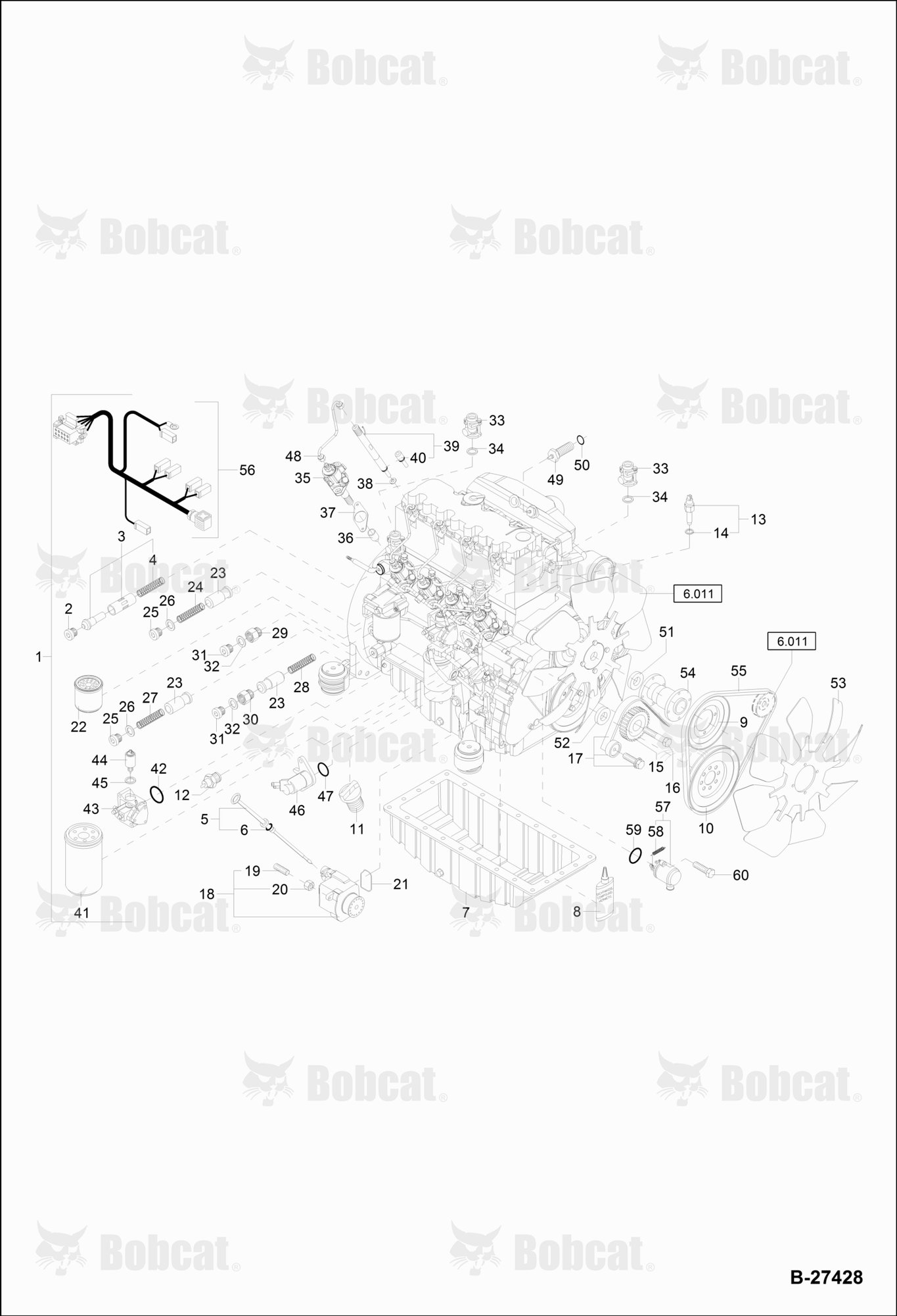 Engine Parts - Part 1 (Engine S/N XXXX/2612 & Above)