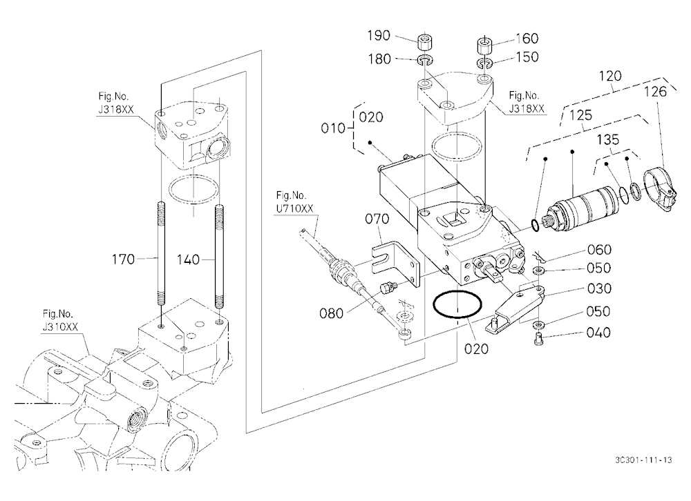 Auxiliary Control Valve Kit (Scd) (1St) [Option]