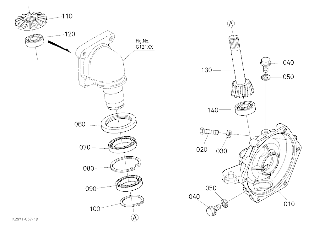 Axle Case (Left)