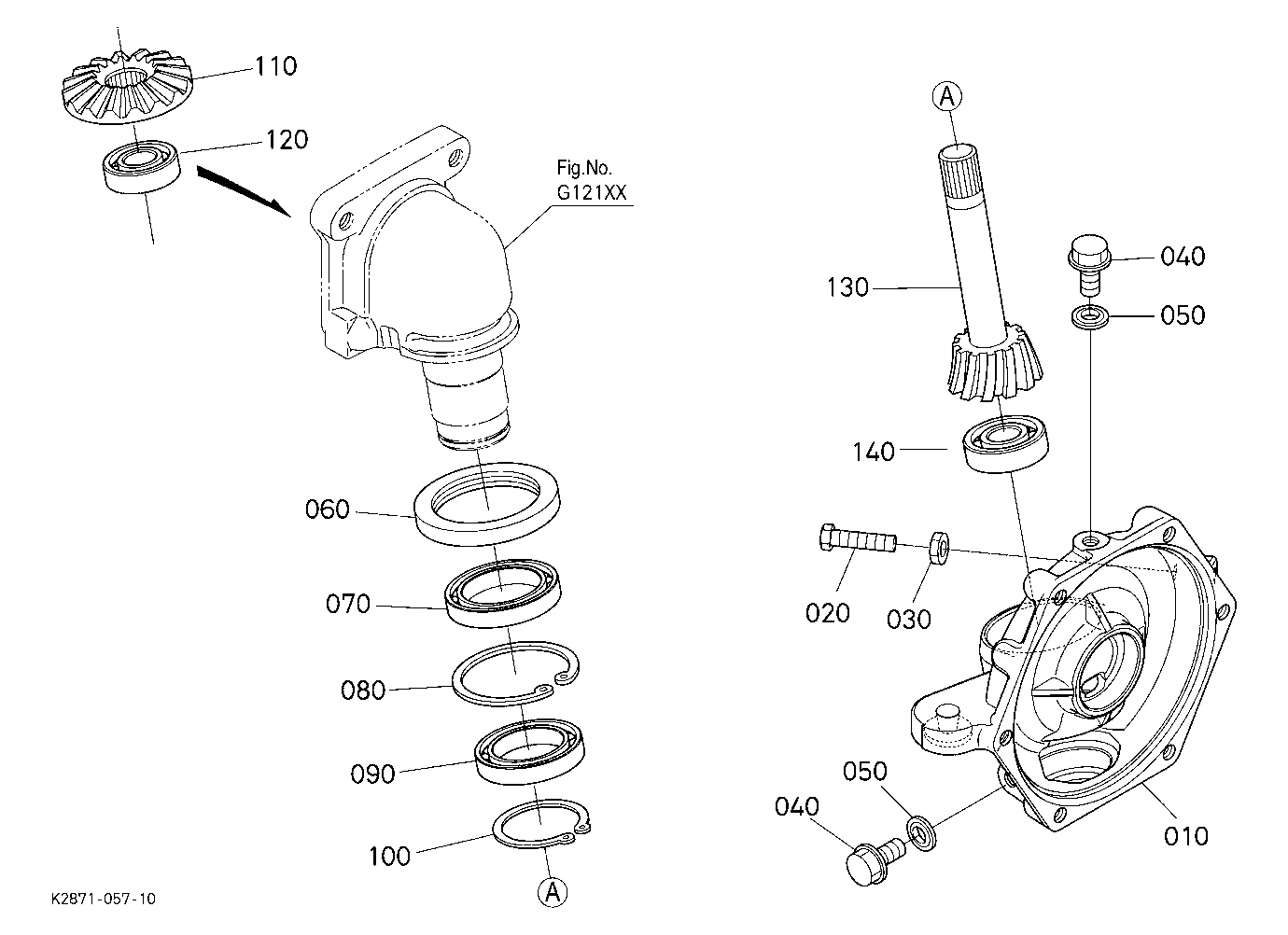 Axle Case (Left)