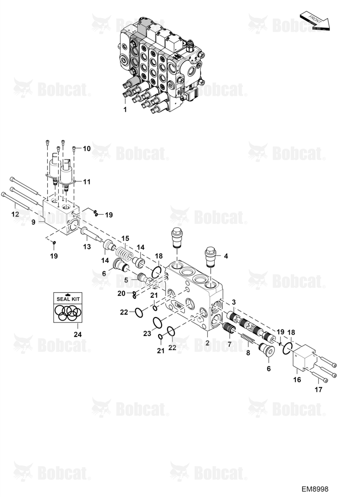 Control Valve (Auxiliary Section)
