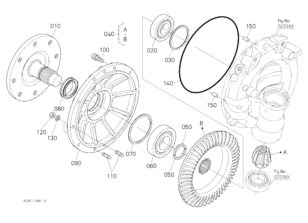Front Axle Rh