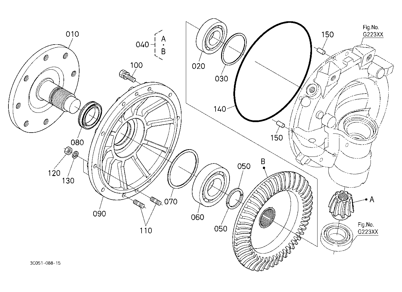 Front Axle Rh