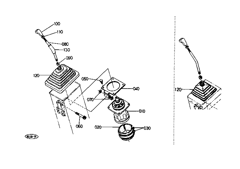 Control Lever (Lever Lh)