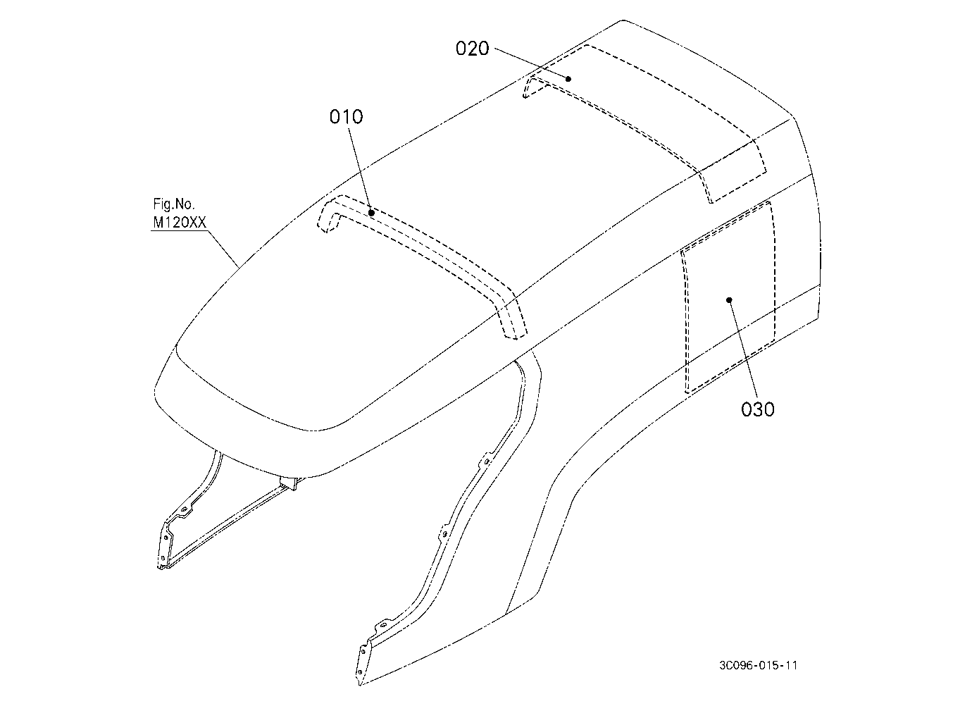 Hood(Bonnet)Upper(Sound Absorber/Insulator)