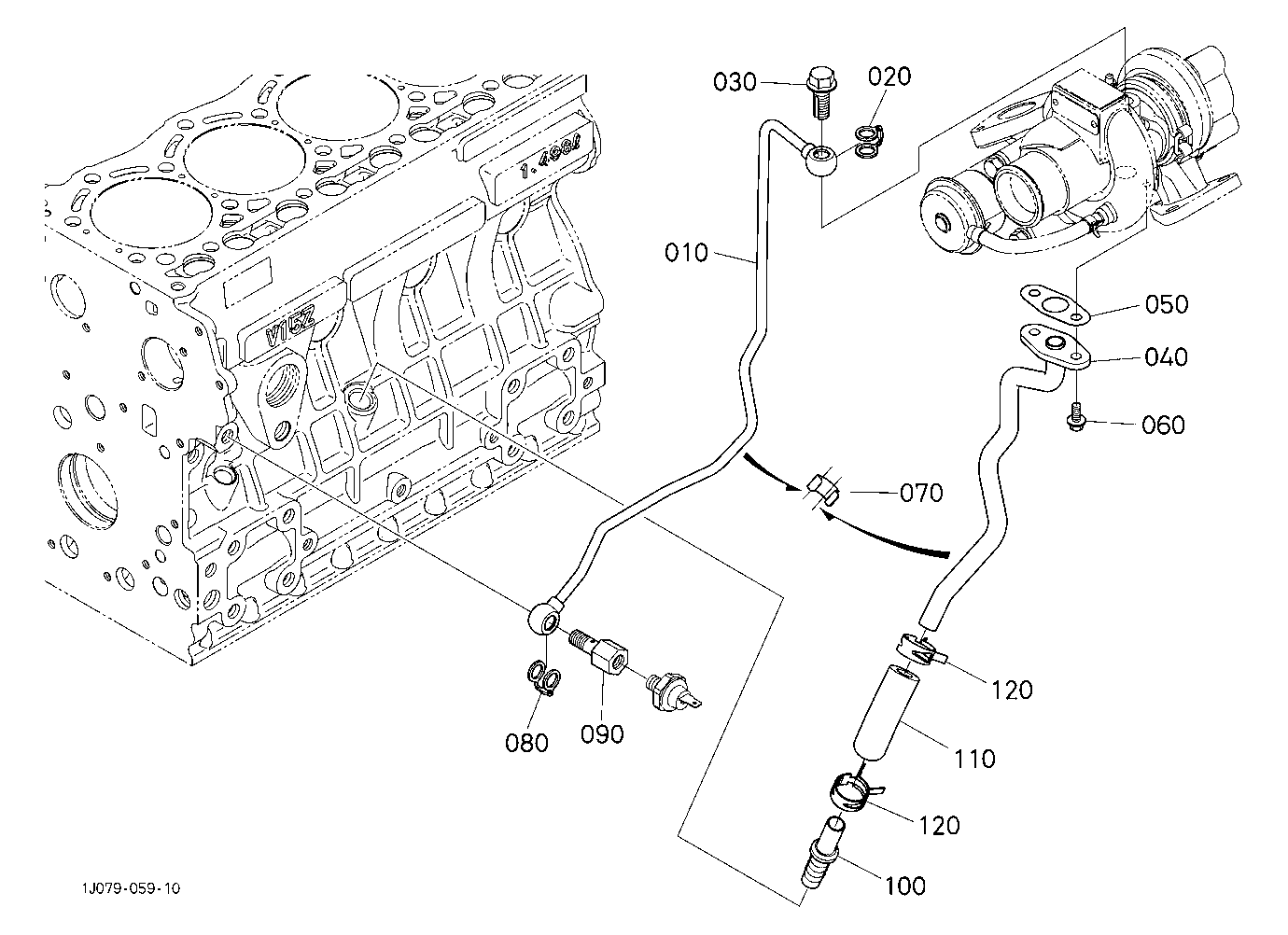 Oil Pipe (Turbo Charger)