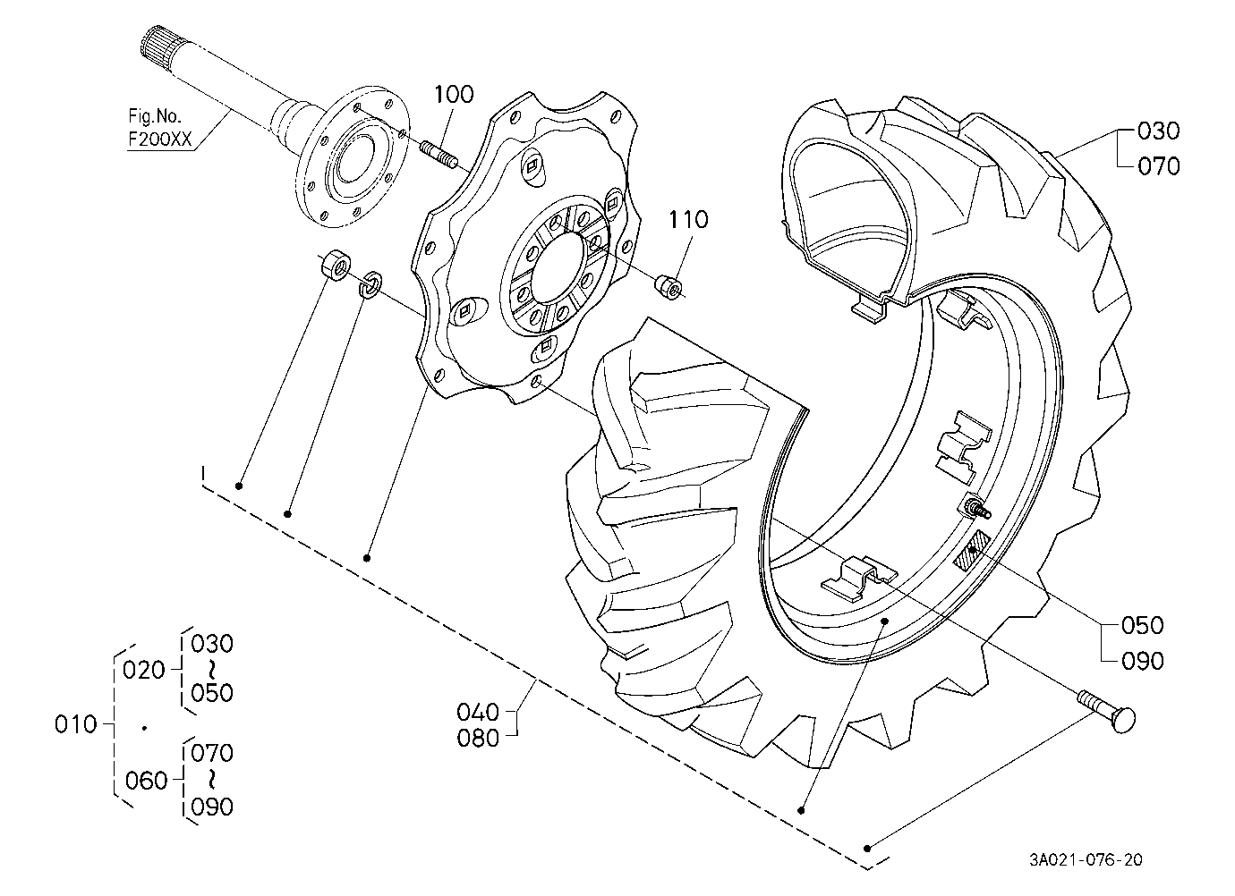 Rear Wheel (14.9-28)