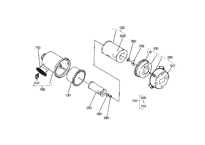 Double Air Cleaner [Section Parts]