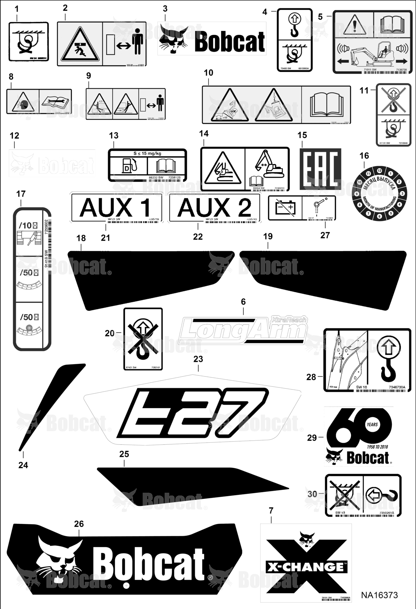 Decals (Outside)