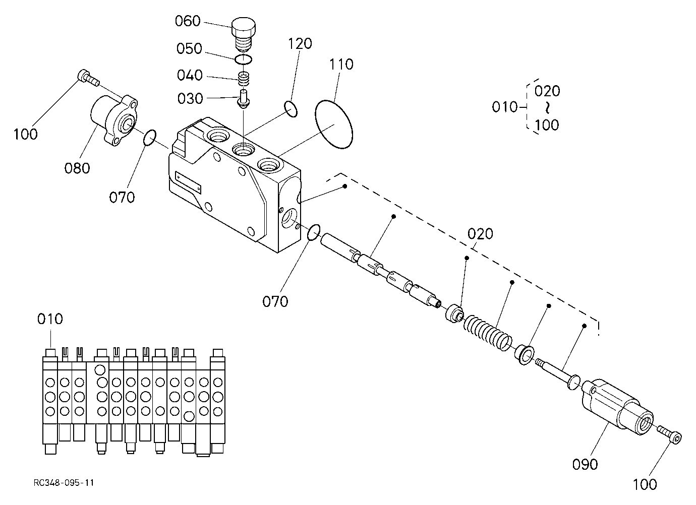 Spool Section(Swivel)
