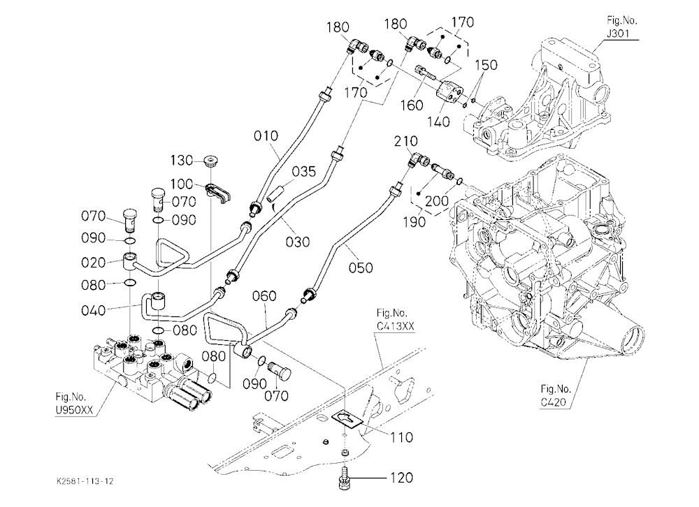 Front Control Valve Kit(Oil Line 2) [Option]