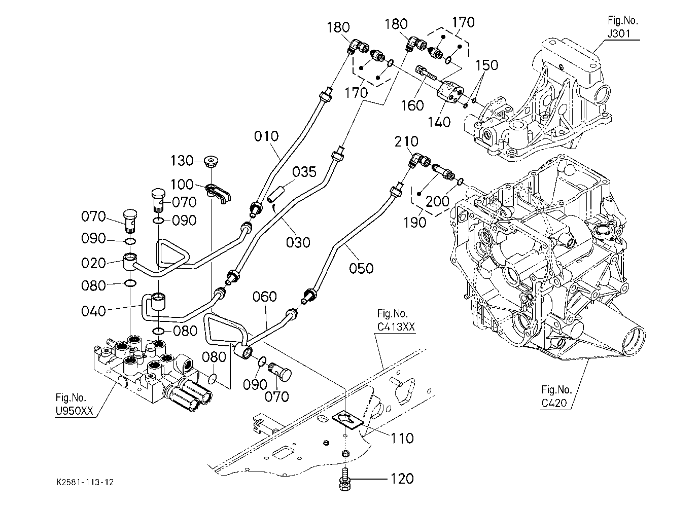 Front Control Valve Kit(Oil Line 2) [Option]