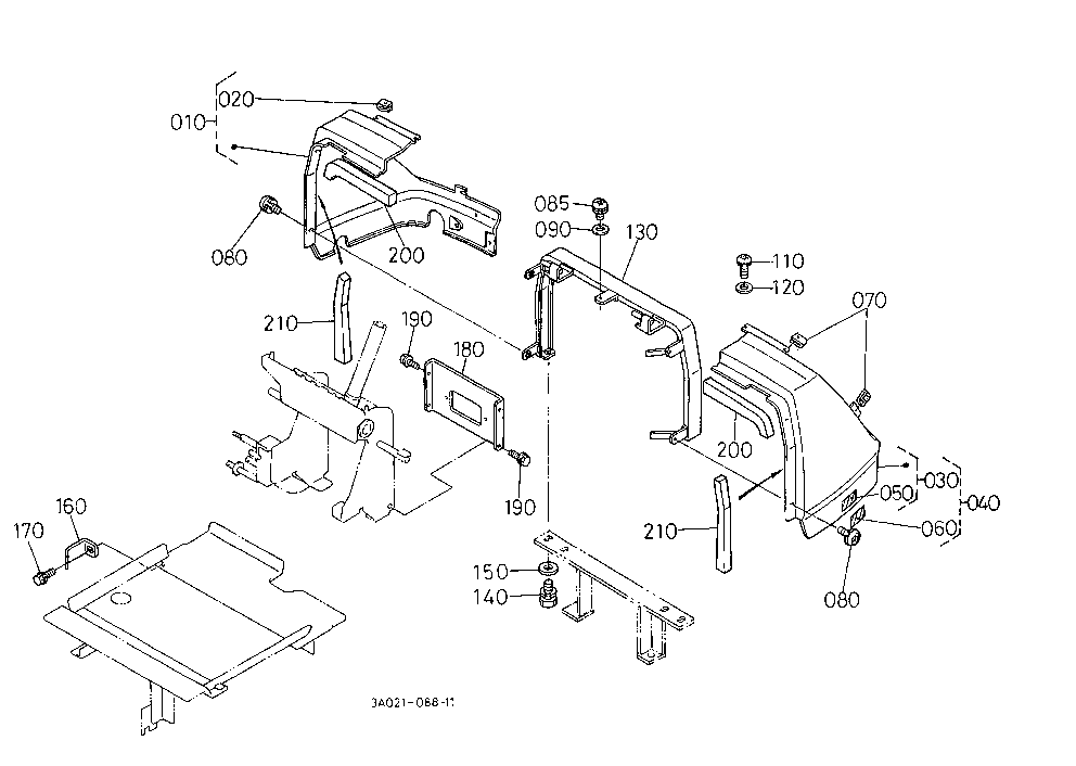 Hood (Bonnet) Rear