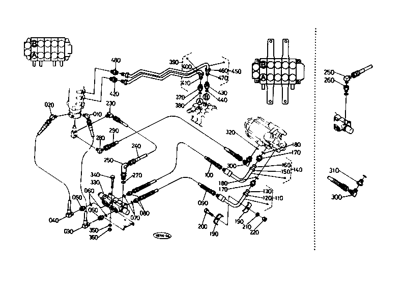 Oil Piping (Travel Lh)