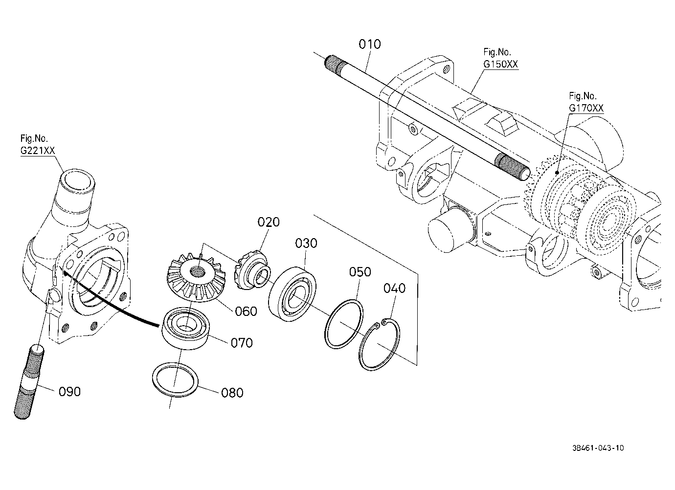 Differential Gear Shaft Rh