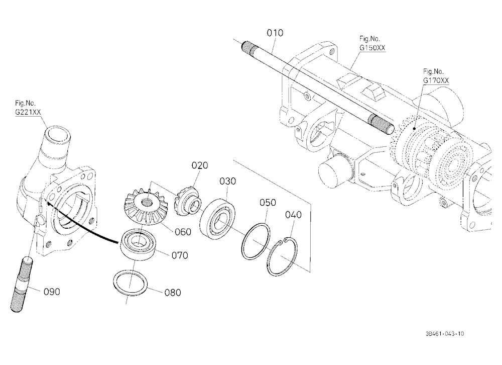Differential Gear Shaft Rh