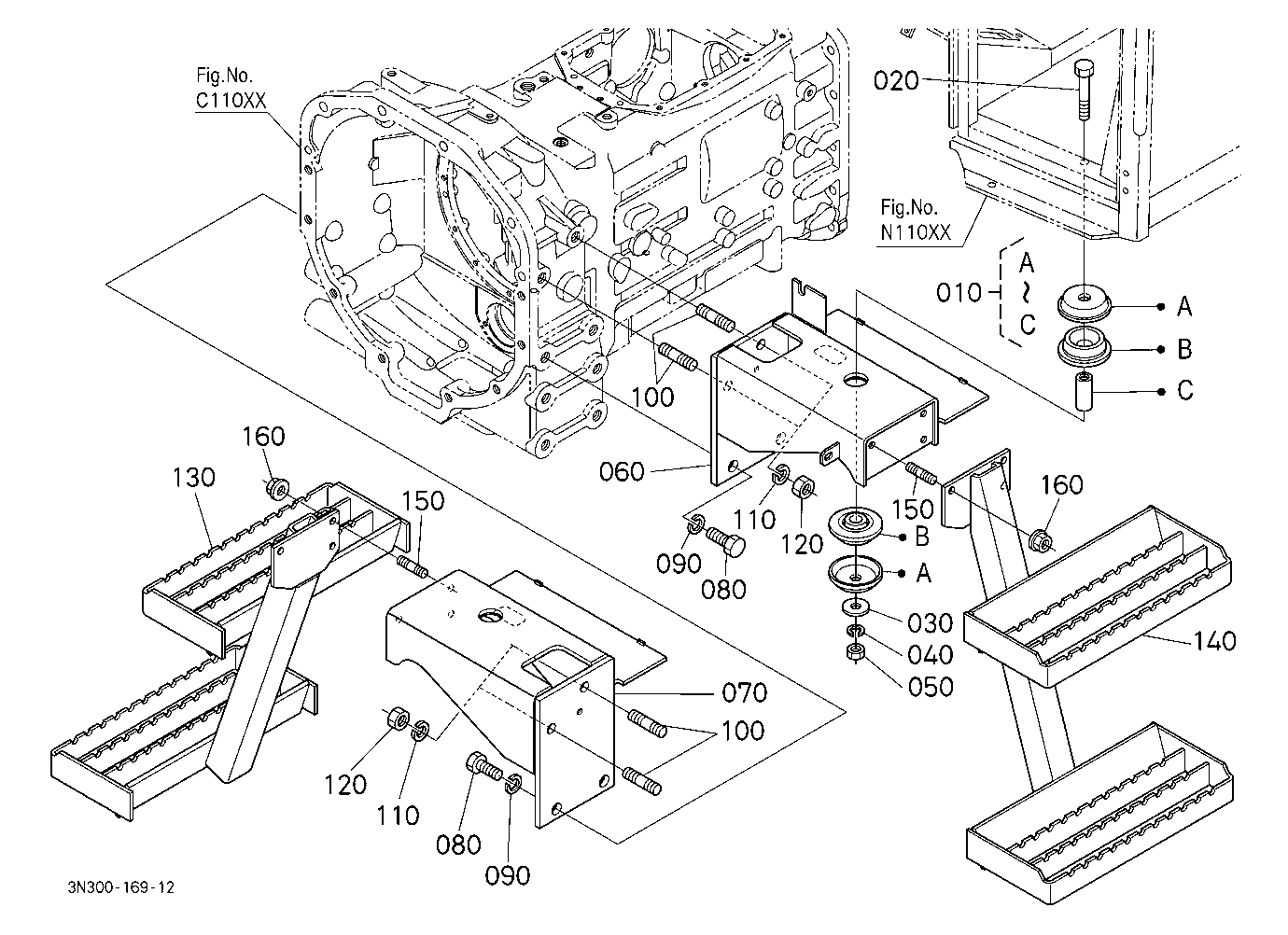 Cab Bracket Front [Previous Cab Type]