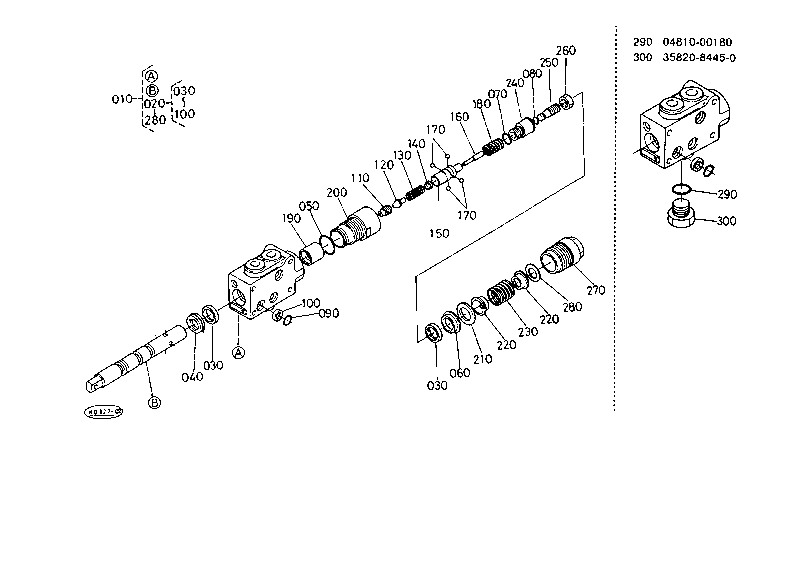 Aux.Control Valve [Component Parts]