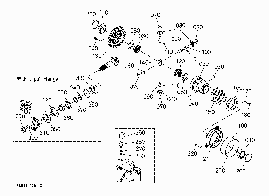 FRONT AXLE (DIFFERENTIAL)