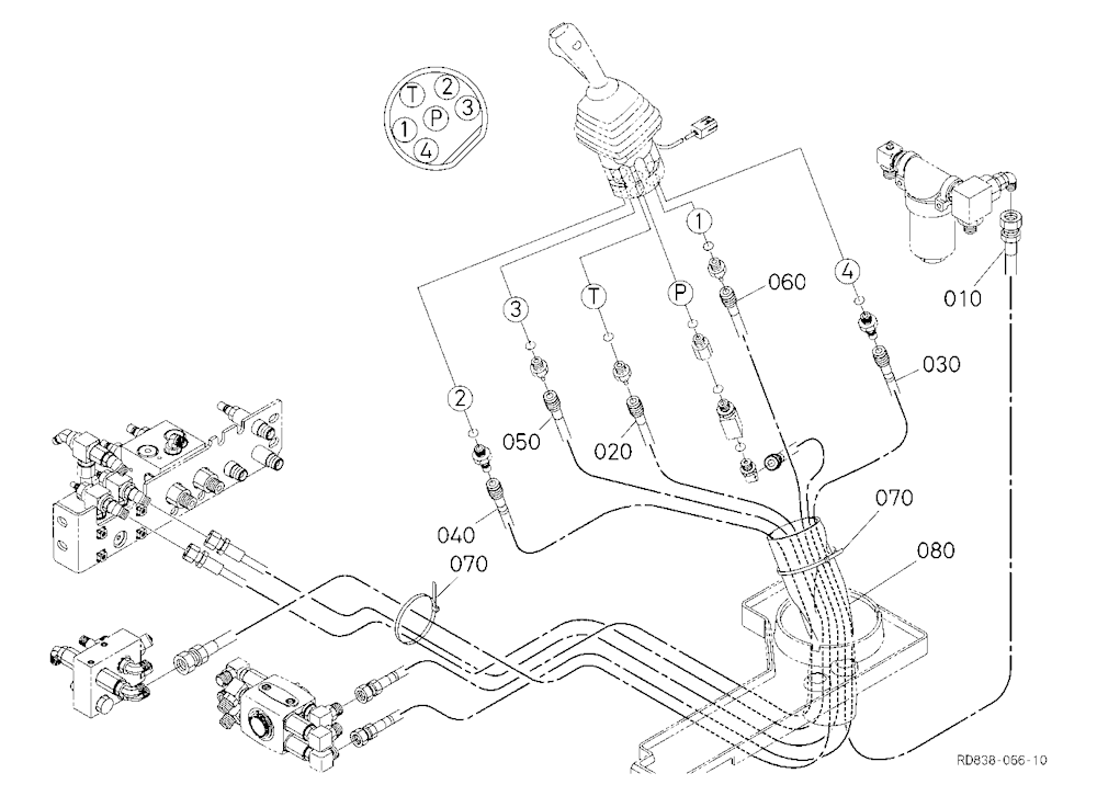 Oil Piping (Control Lh)