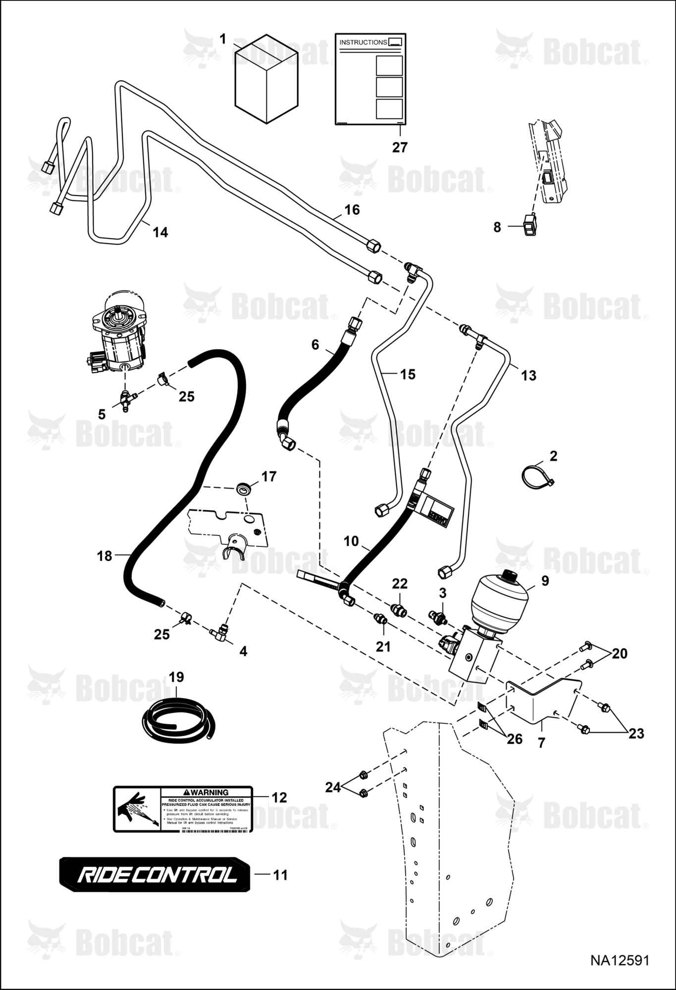 Ride Control Kit  ALJ819182 & Above