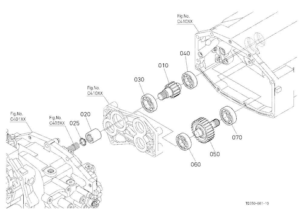 Pto Countershaft