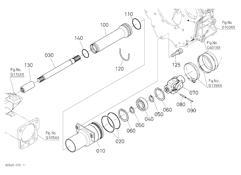 Front Wheel Drive Shaft (Front)