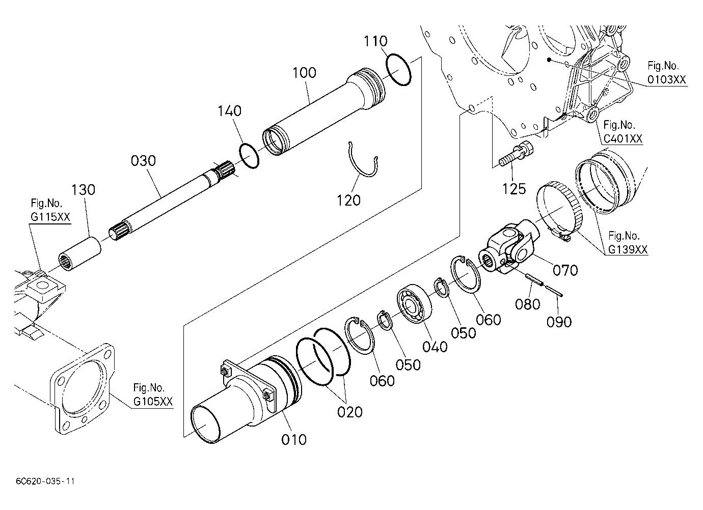 Front Wheel Drive Shaft (Front)