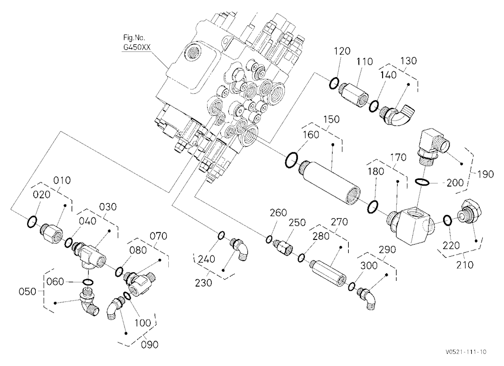 Control Valve 3 (Front Under) [Manual Hitch] [High