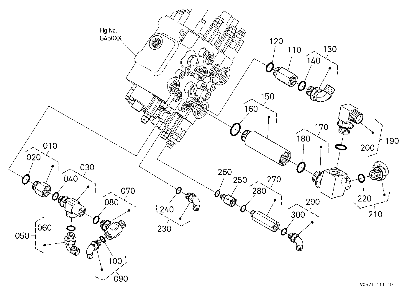 Control Valve 4 (Front Under) [Hydraulic Hitch] [H