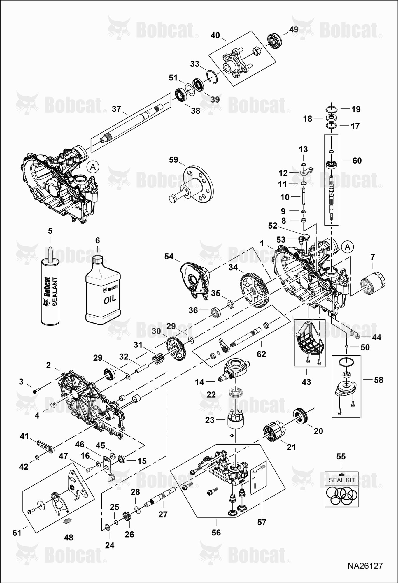 Transaxle Left