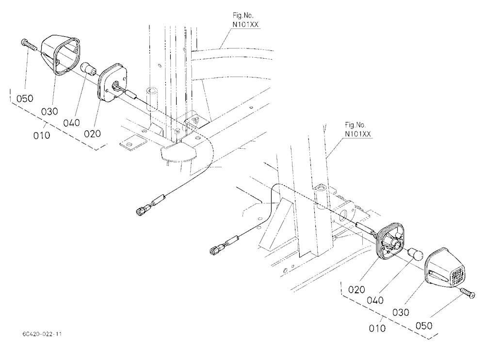 Cab Kit (Winker Lamp) (W/G.No.B7076) [Option]