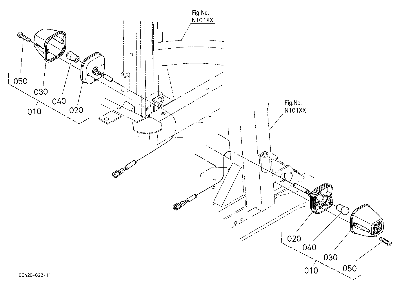 Cab Kit (Winker Lamp) (W/G.No.B7076) [Option]