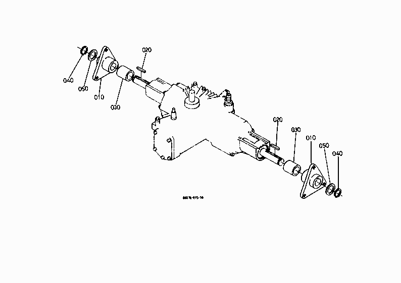 REAR AXLE FLANGE