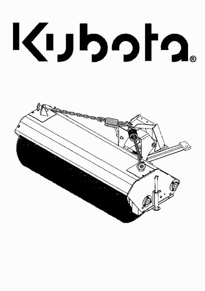 BX2537A - 47" ROTARY BROOM