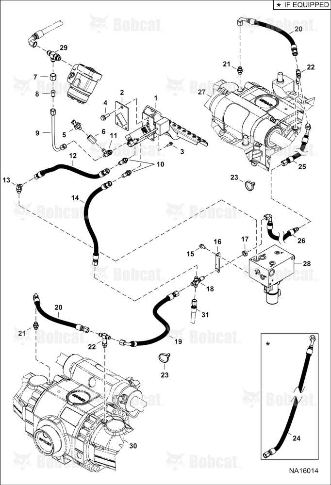 Hydraulic Circuitry (Brake System) (W/Trailer Brakes)  B4P711001 & Above