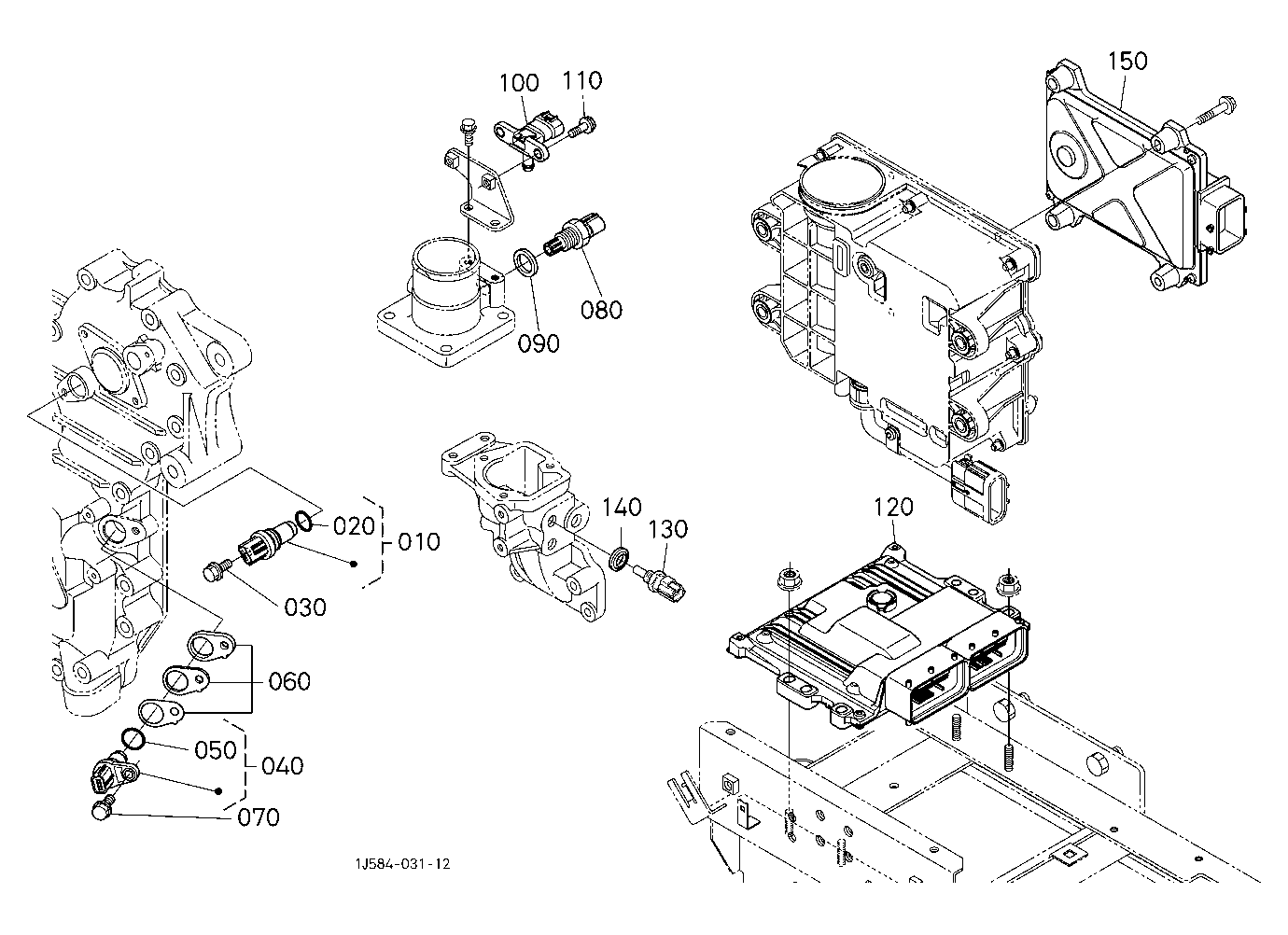 Engine Electrical Parts (Sensor/Ecu)