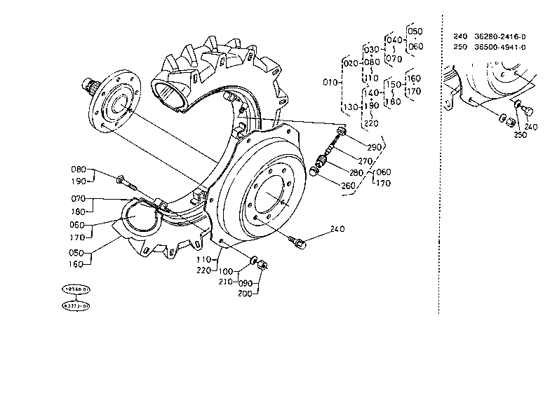 Front Wheel (9.5-22 Fl)