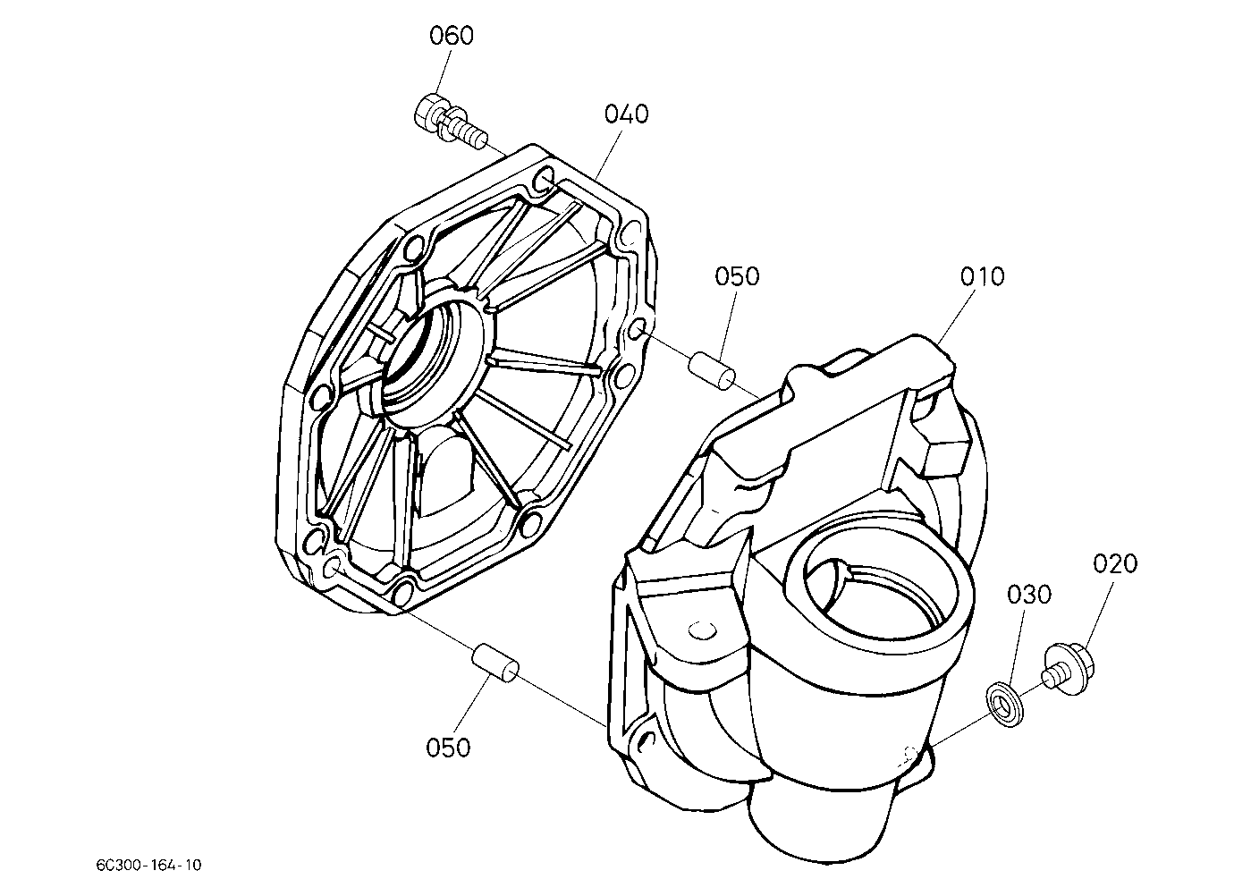 Front Axle Case Rh