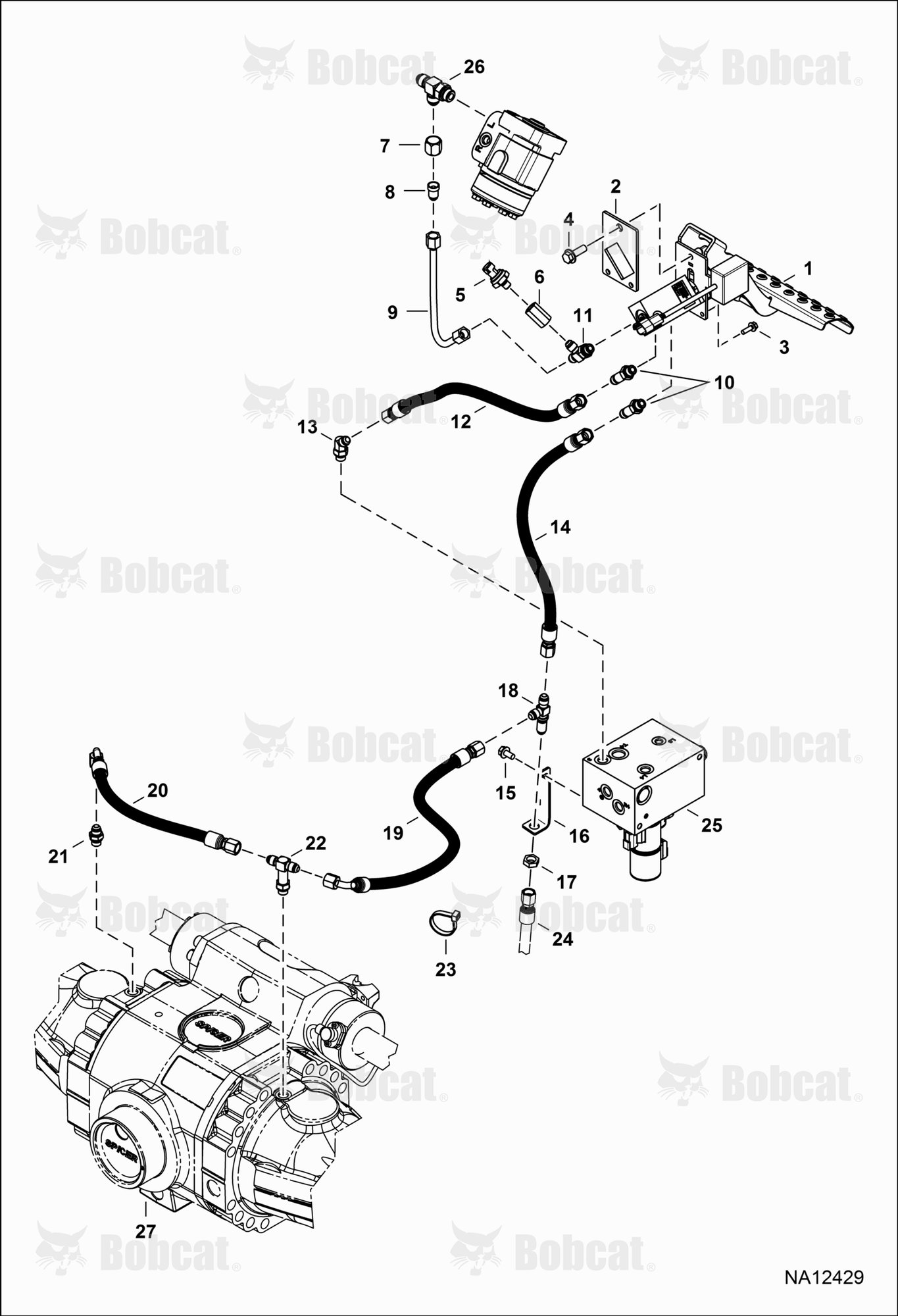 Hydraulic Circuitry (Brake System) (W/Trailer Brakes)