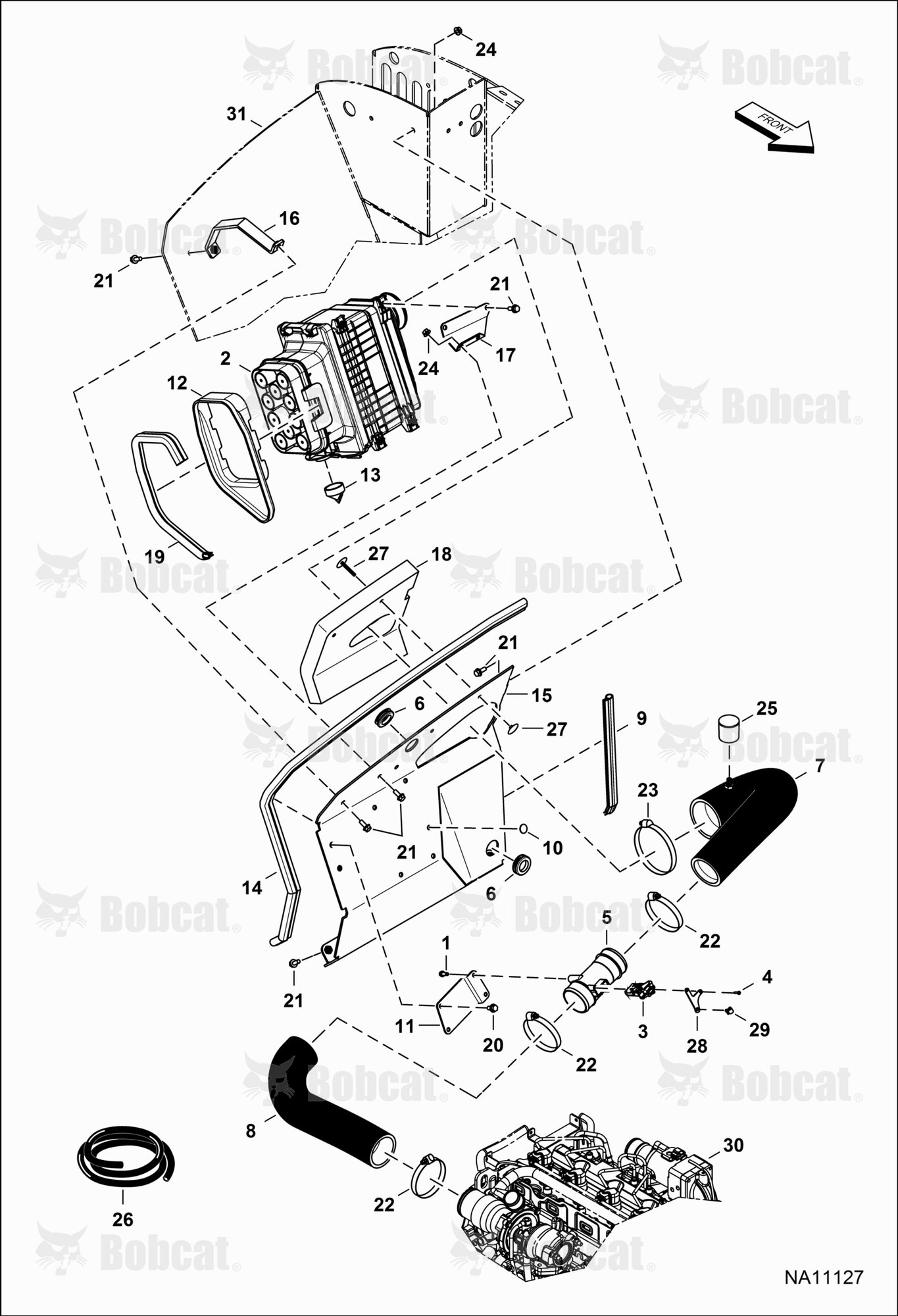 Engine & Attaching Parts (Air Intake)