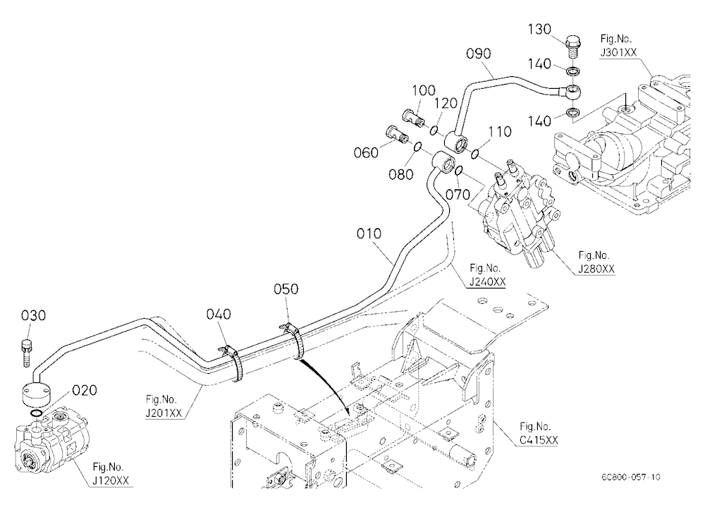Hydraulic Pipe (Delivery)