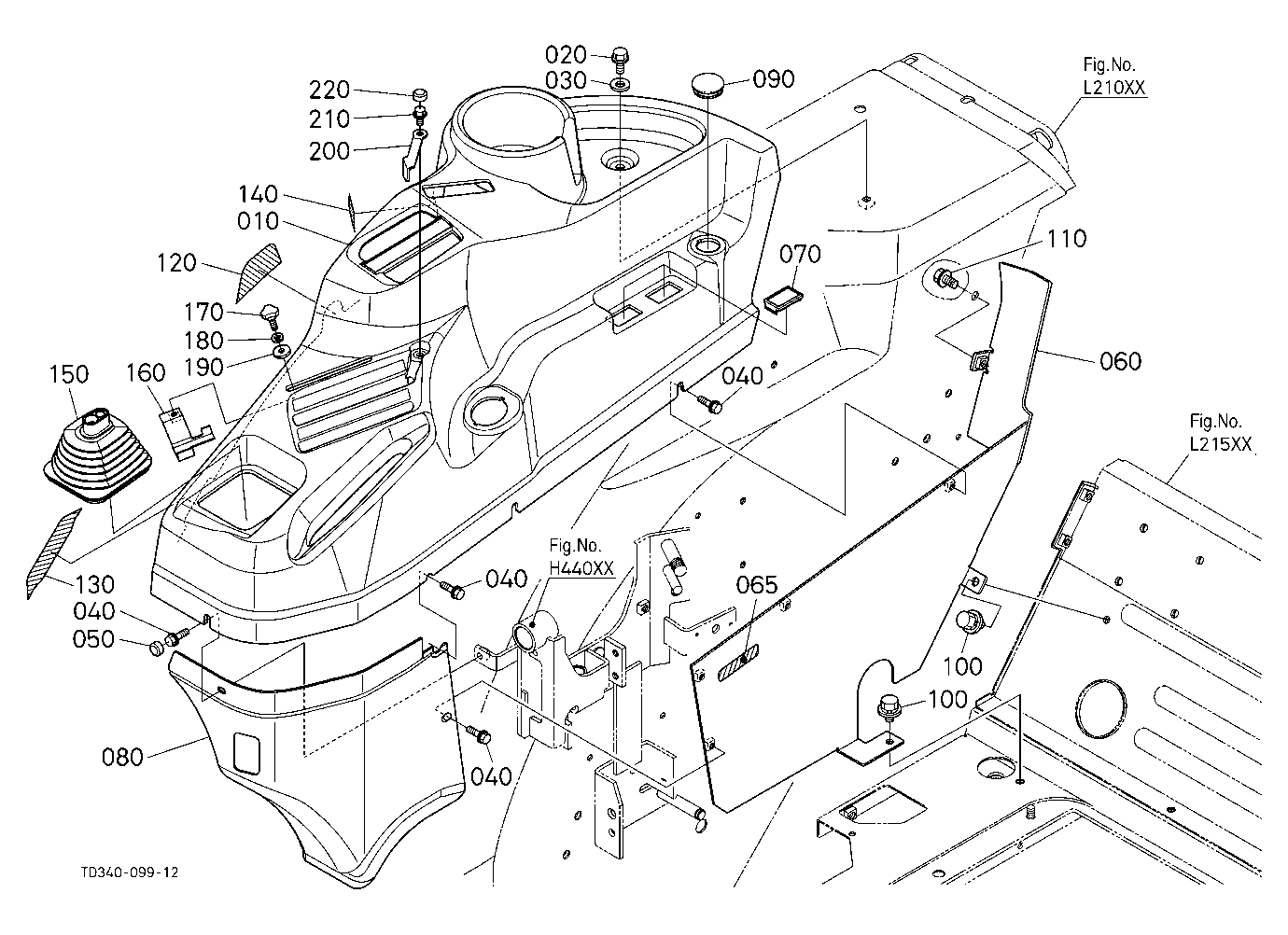 Hydraulic Control Lever Guide [A]