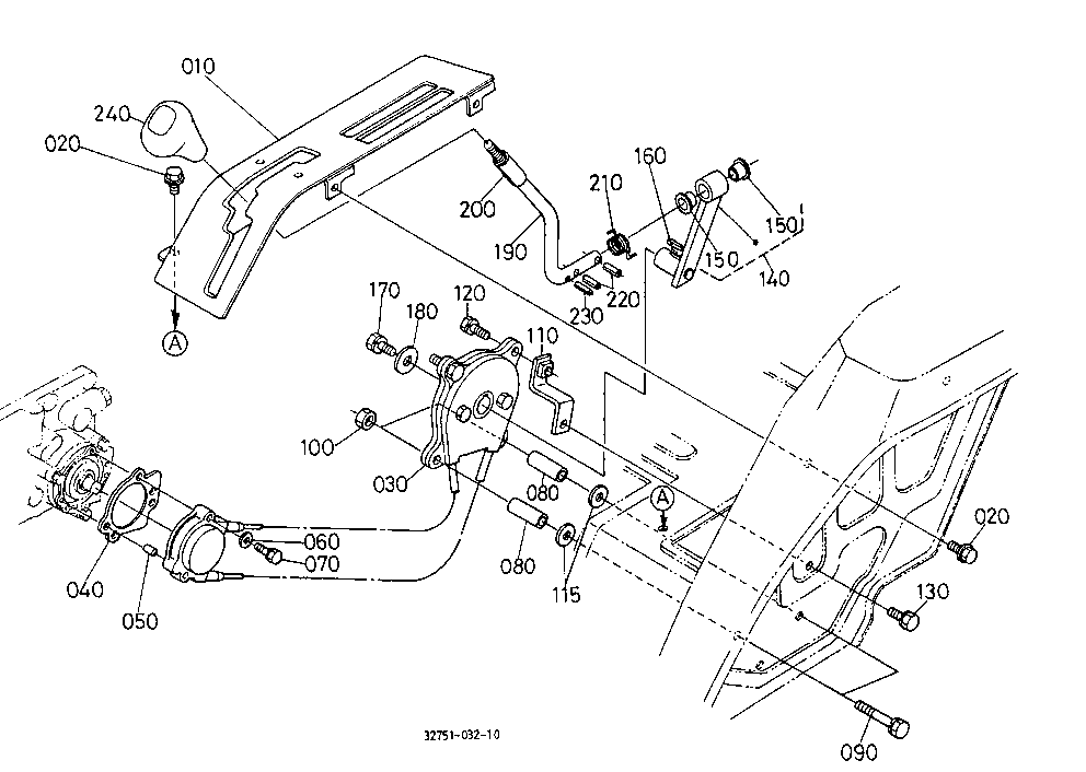 Main Gear Shift Lever