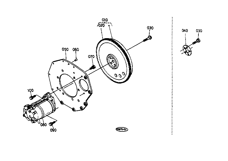 Fly Wheel Starter