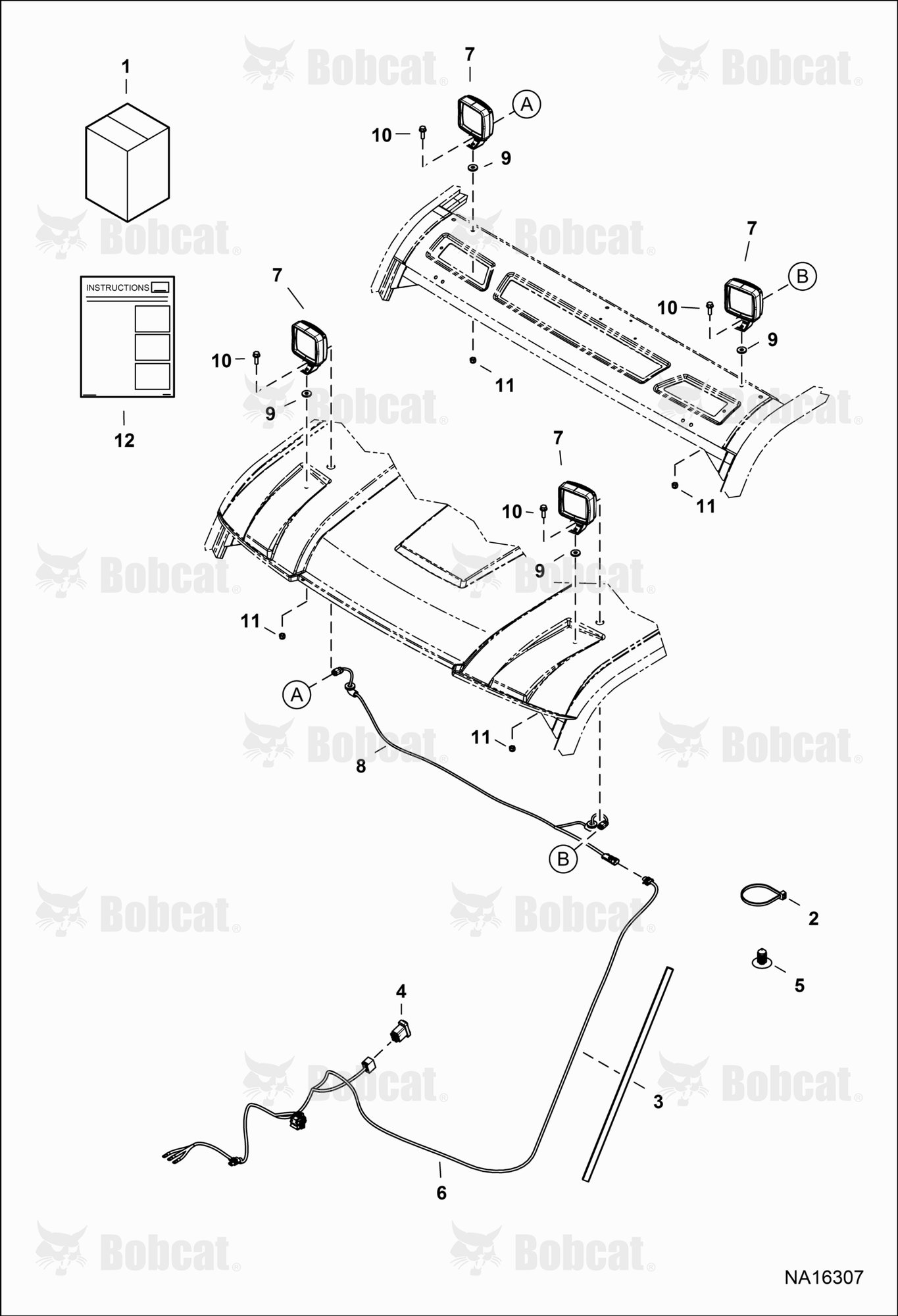 LED Light Kit (Front Work)