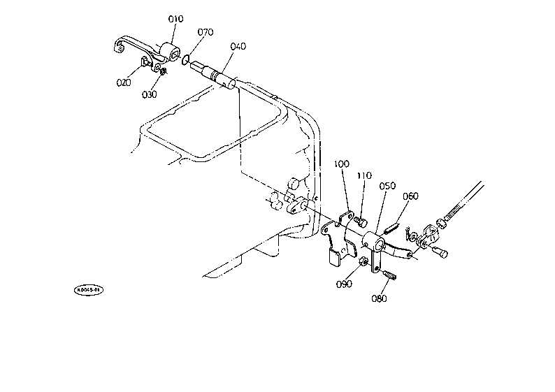 Front Wheel Drive Fork [Old Type]
