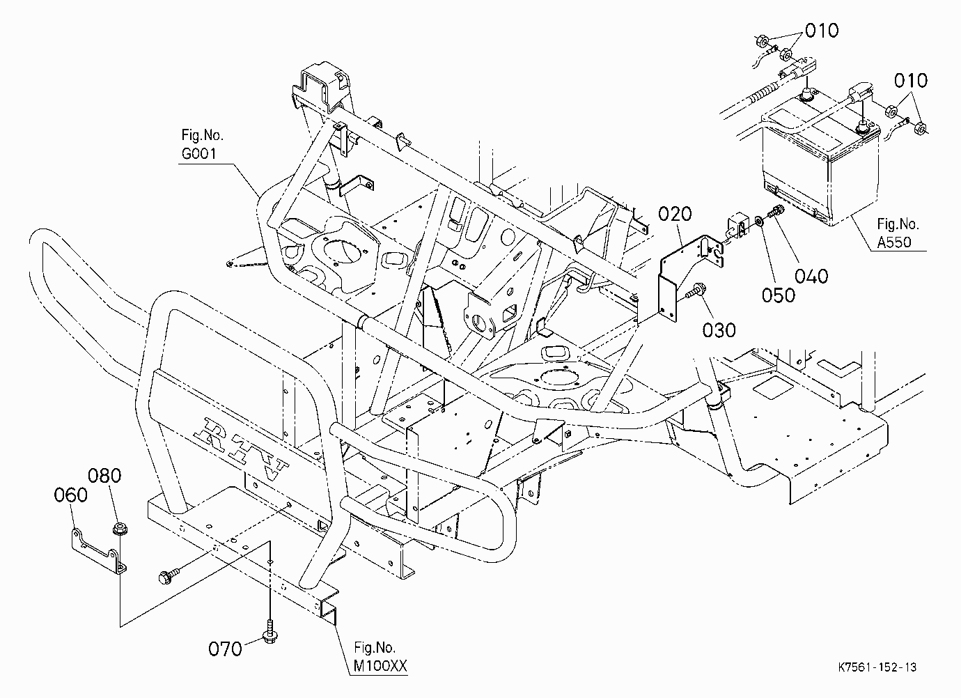 WINCH MOUNTING KIT [V4253] [RTV900W/R-SDL/T] [OPTI
